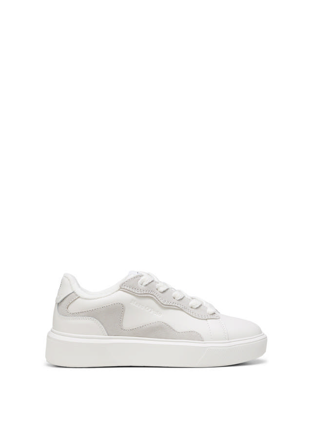 Dömu leður strigaskór 