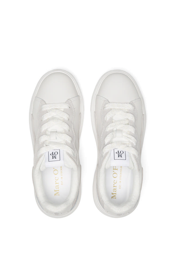 Dömu leður strigaskór 