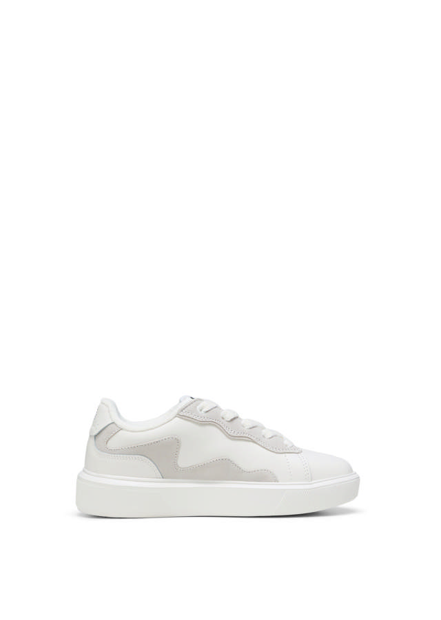 Dömu leður strigaskór 