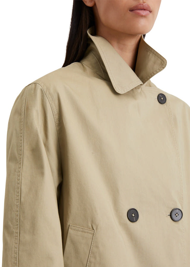 Caban Jakki úr Lífrænum Bómullar Twill