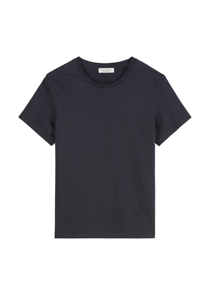 Stuttermabolur úr Teygjanlegu Jersey 