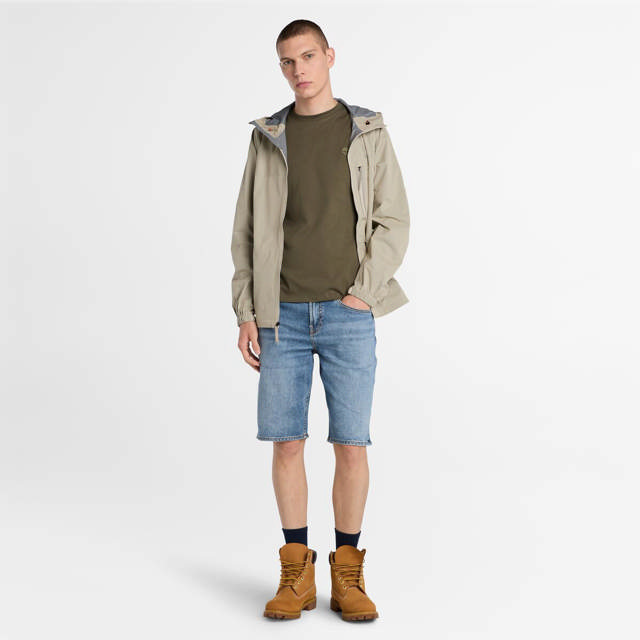 Dunstan River Stuttermabolur 100% Lífræn Bómull - Slim Fit