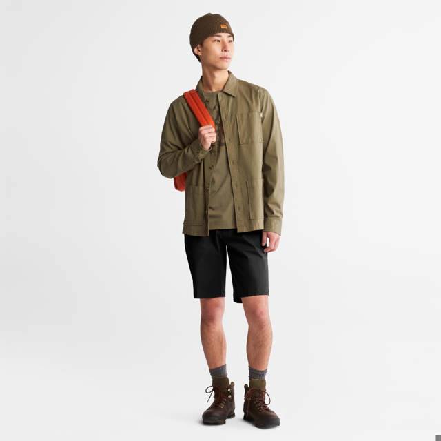 Claremont Twill Chino Herra Stuttbuxur
