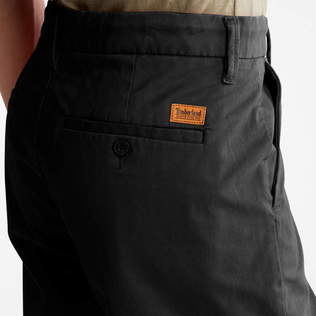 Claremont Twill Chino Herra Stuttbuxur