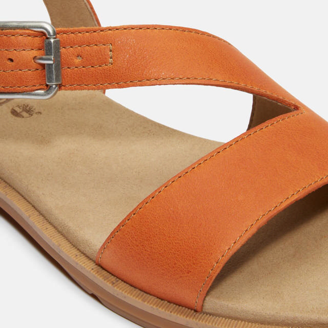 CALISTA BAY BACKSTRAP SANDAL RUST FULL GRAIN