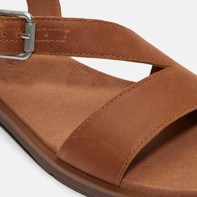 CALISTA BAY BACKSTRAP SANDAL RUST FULL GRAIN