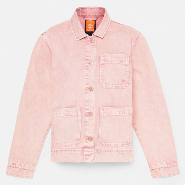 KEMPSHIRE CHORE JACKET PEACH PINK WASH