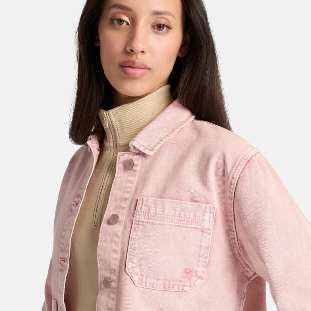 KEMPSHIRE CHORE JACKET PEACH PINK WASH