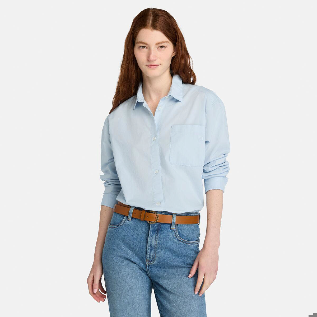 Popeline Long-Sleeve Shirt SKYWAY