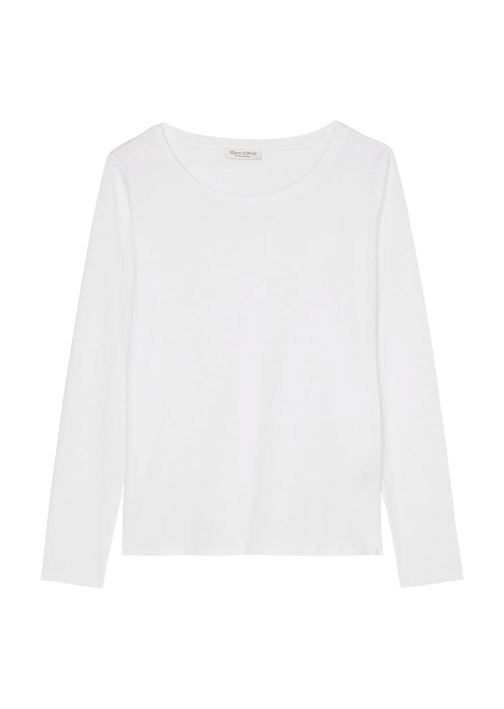 T-shirt, long sleeve, round neck