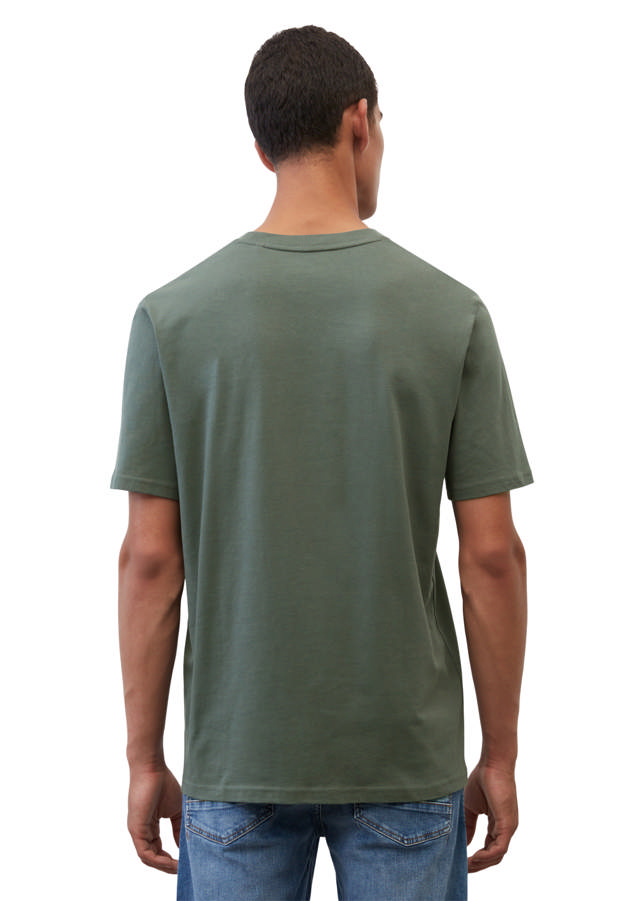 Sígildir stuttermabolir úr bómull með litlu lógói