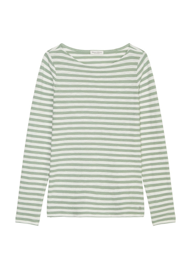 Síðerma Bolur úr lífrænni slub jersey bómull