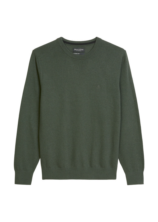 Ullarpeysa með kringdu hálsmáli