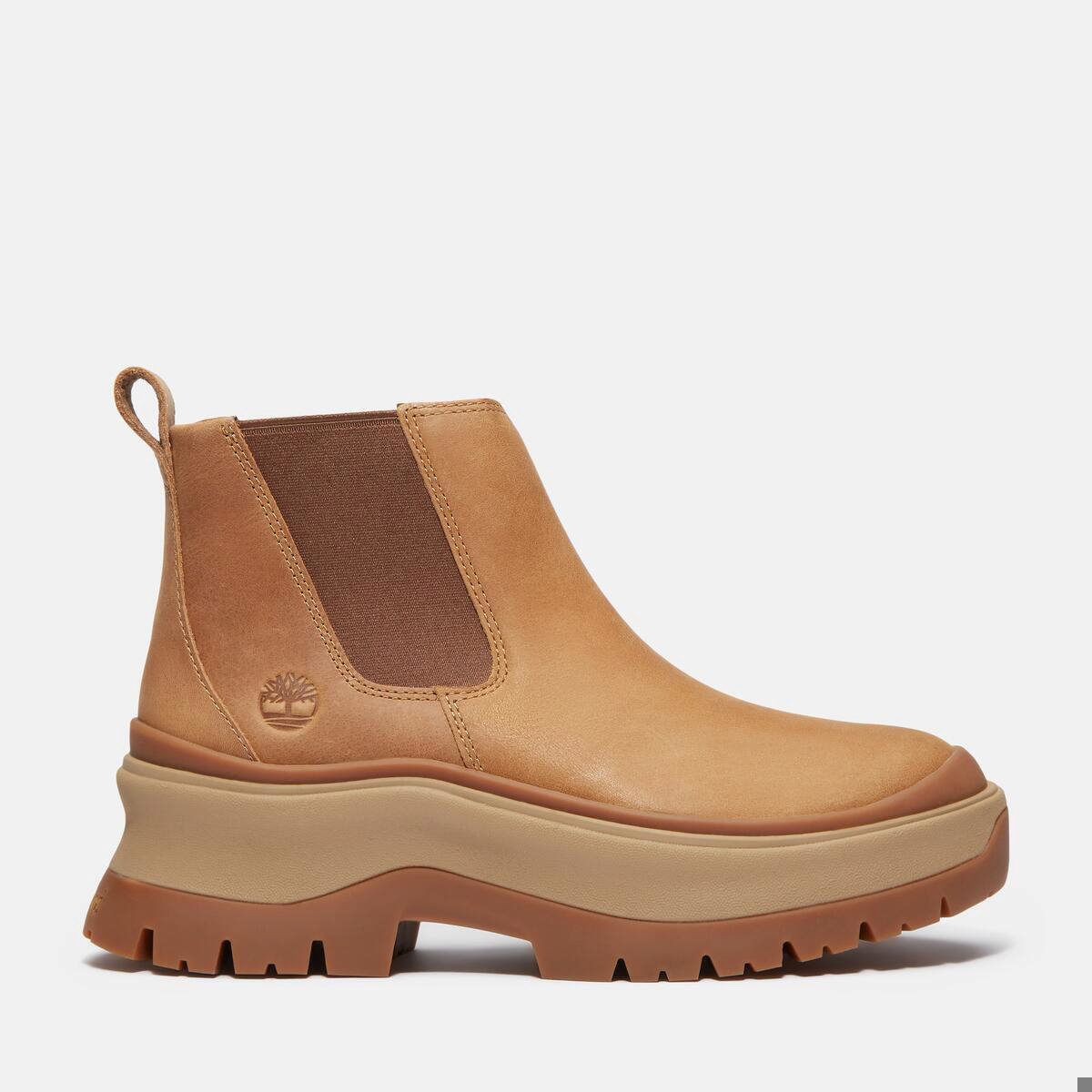 Roxie Lane MID CHELSEA BOOT DARK BROWN NUBUCK