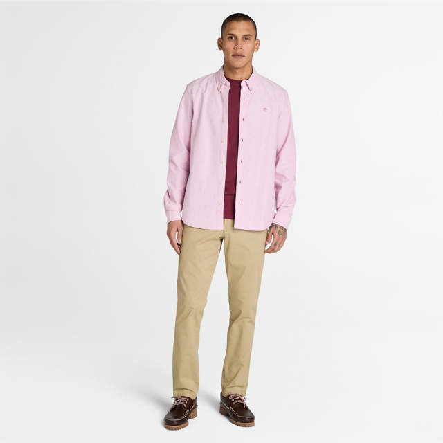 Dunstan River Stuttermabolur 100% Lífræn Bómull - Slim Fit