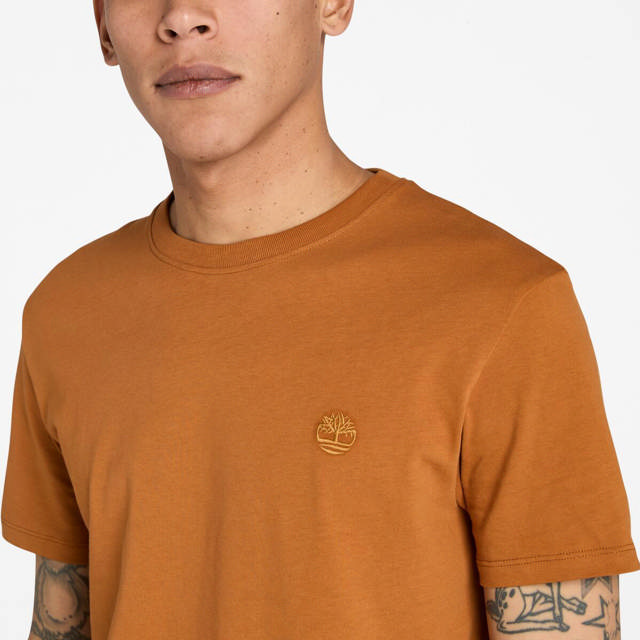 Dunstan River Stuttermabolur 100% Lífræn Bómull - Slim Fit