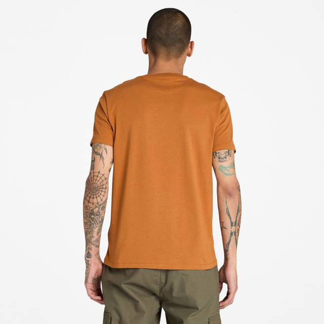 Dunstan River Stuttermabolur 100% Lífræn Bómull - Slim Fit