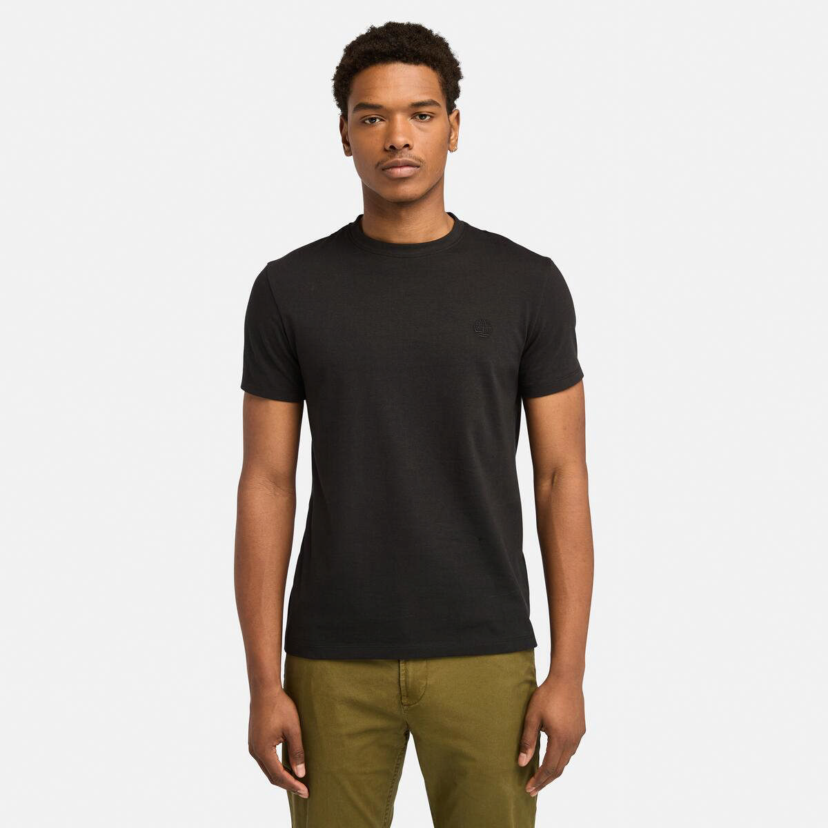Dunstan River Herra Stuttermabolur  (Slim)