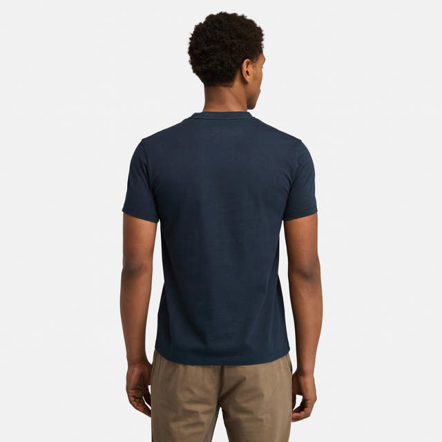 Dunstan River Stuttermabolur 100% Lífræn Bómull - Slim Fit