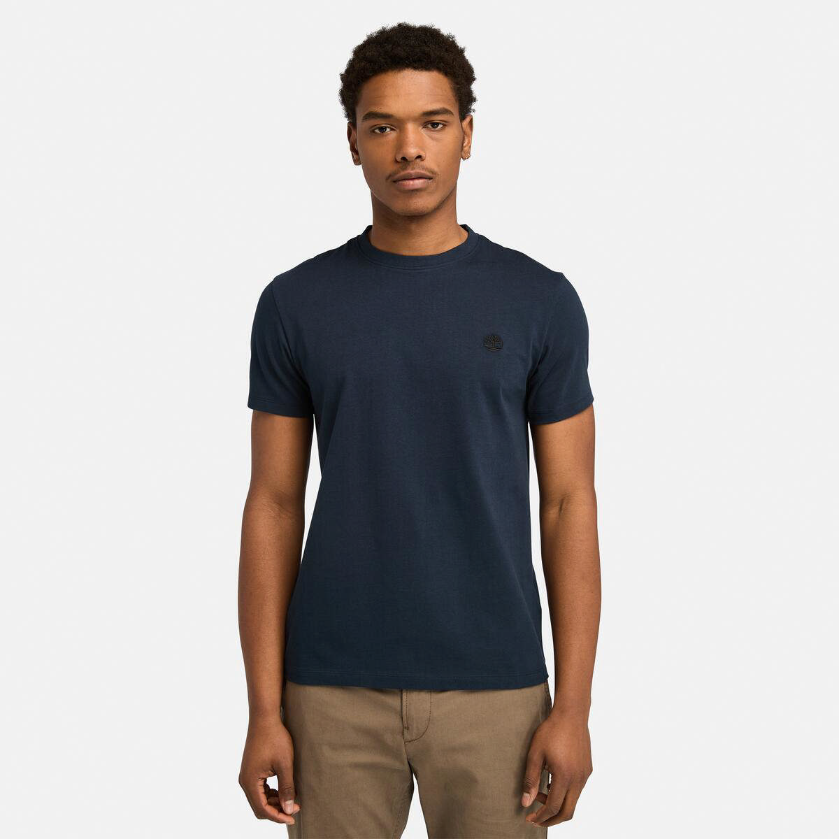 Dunstan River Herra Stuttermabolur  (Slim)
