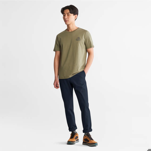 Claremont Twill Chino Herra Buxur (Slim)