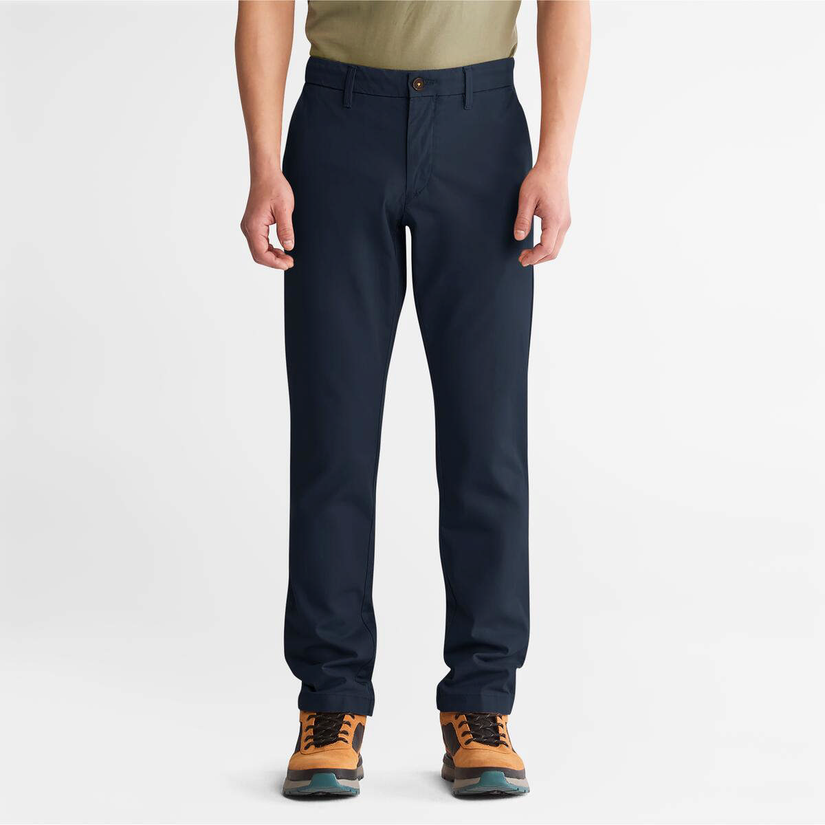 Claremont Twill Chino Herrabuxur (Slim)