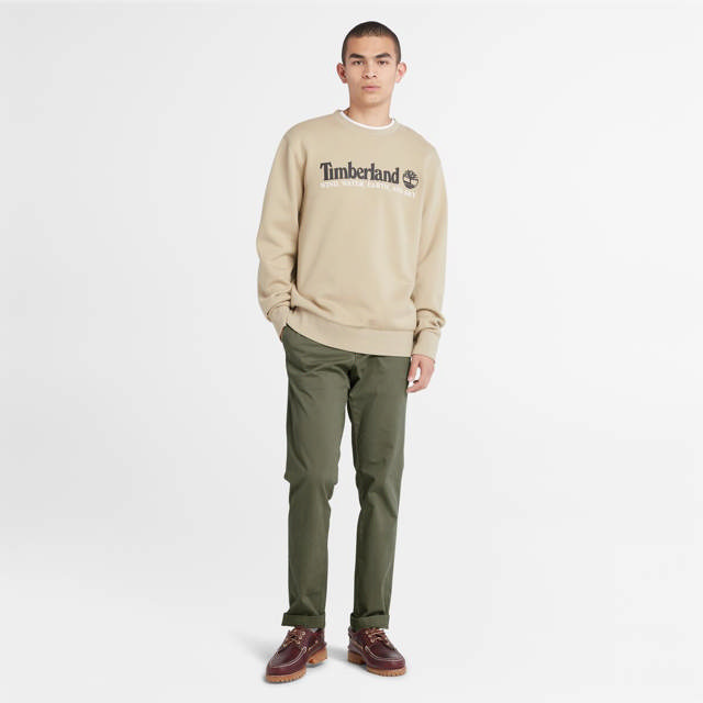 Claremont Twill Chino Herra Buxur (Slim)