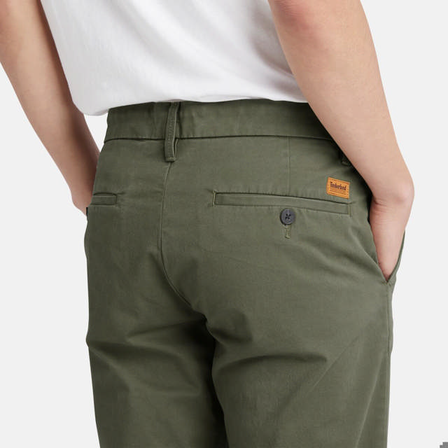 Claremont Twill Chino Herra Buxur (Slim)