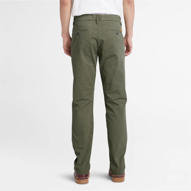 Claremont Twill Chino Herra Buxur (Slim)