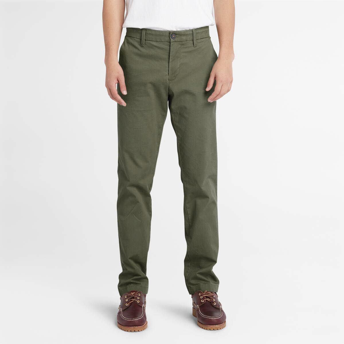 Claremont Twill Chino Herrabuxur (Slim)