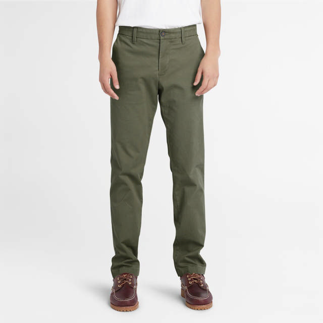 Claremont Twill Chino Herra Buxur (Slim)