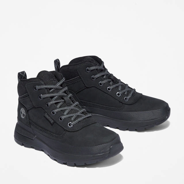 Field Trekker MID LACE UP SNEAKER JET BLACK