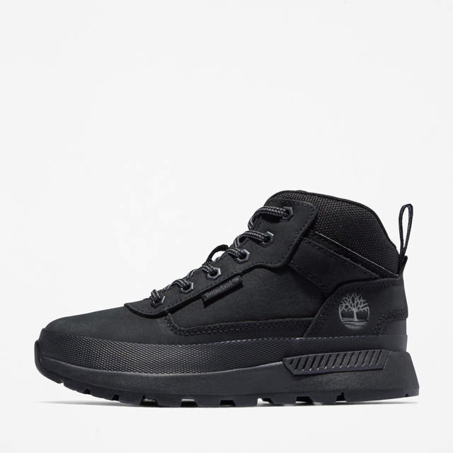 Field Trekker MID LACE UP SNEAKER JET BLACK