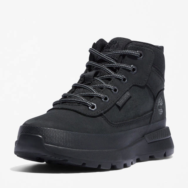 Field Trekker MID LACE UP SNEAKER JET BLACK
