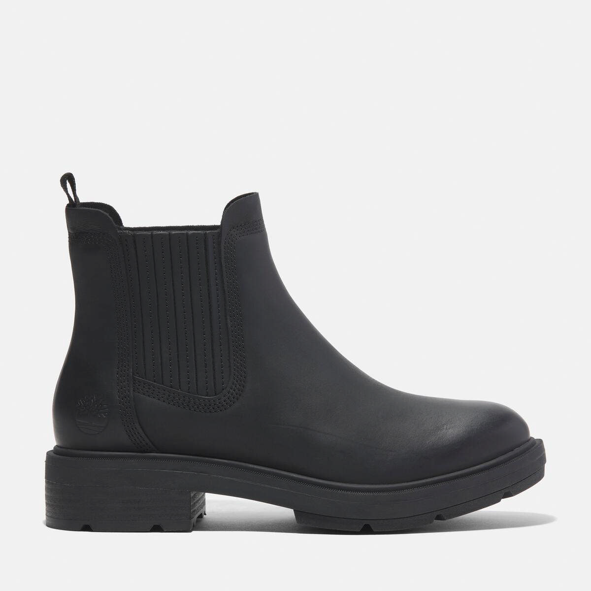 Brimfield MID CHELSEA BOOT BLACK FULL GRAIN