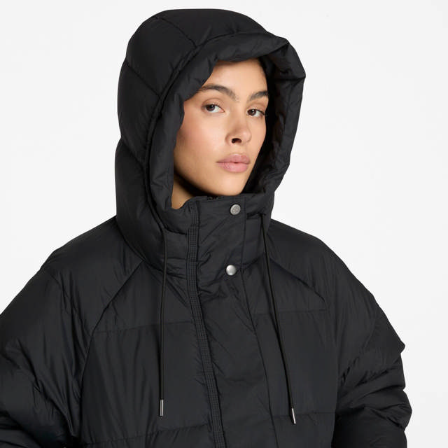 Puffer Úlpa með Endurunnum Dún