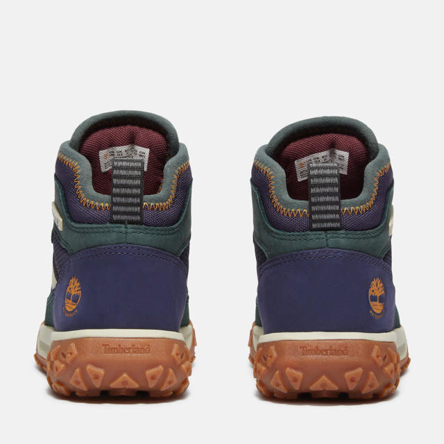 GreenStride Motion 6 MID BUNGEE WATERPROOF SNEAKER DARK GREEN NUBUCK