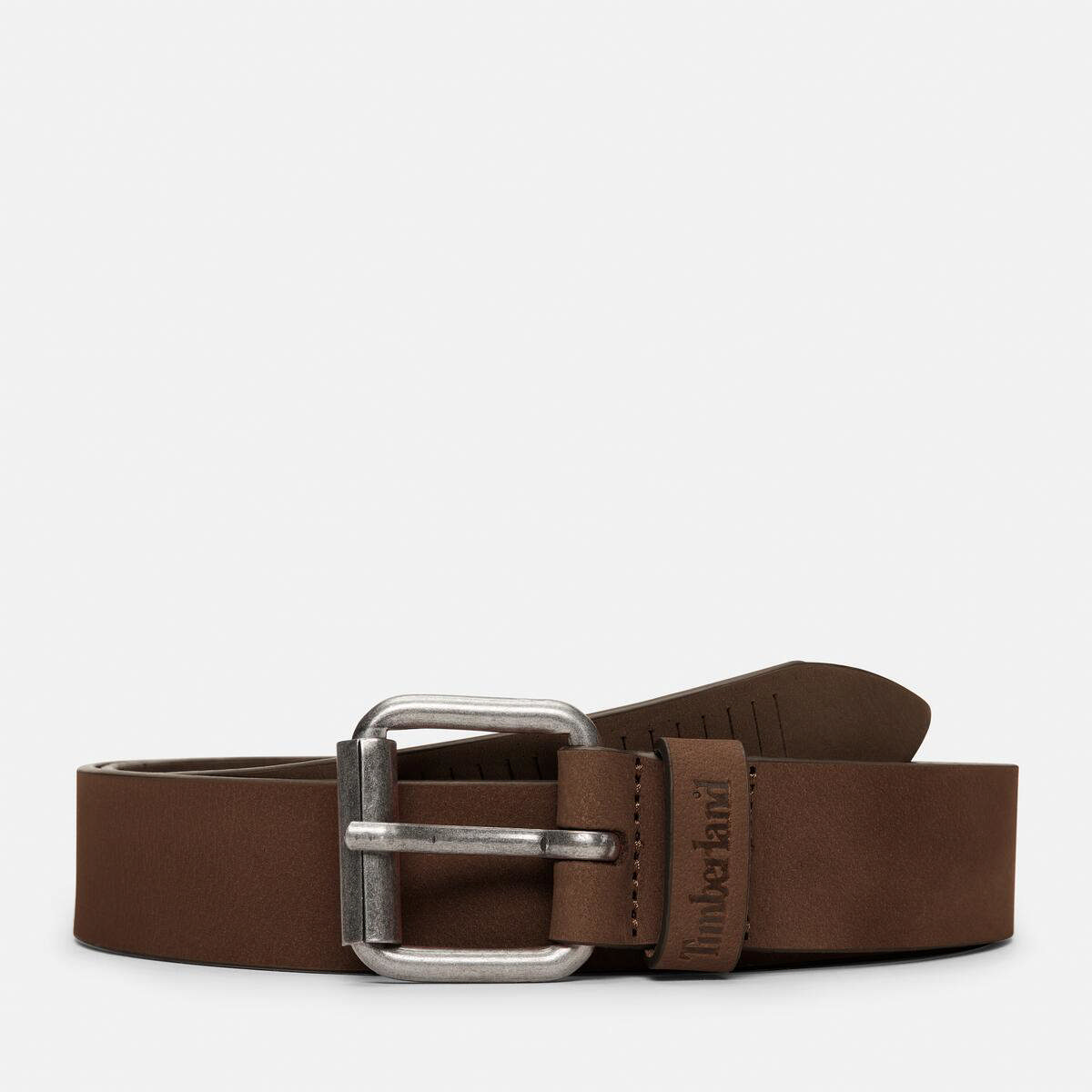 35mm nubuck belt with vertical cuts WHEAT