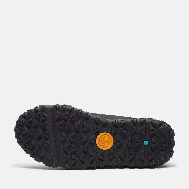 GreenStride Motion 6 MID LACE UP WATERPROOF SNEAKER JET BLACK