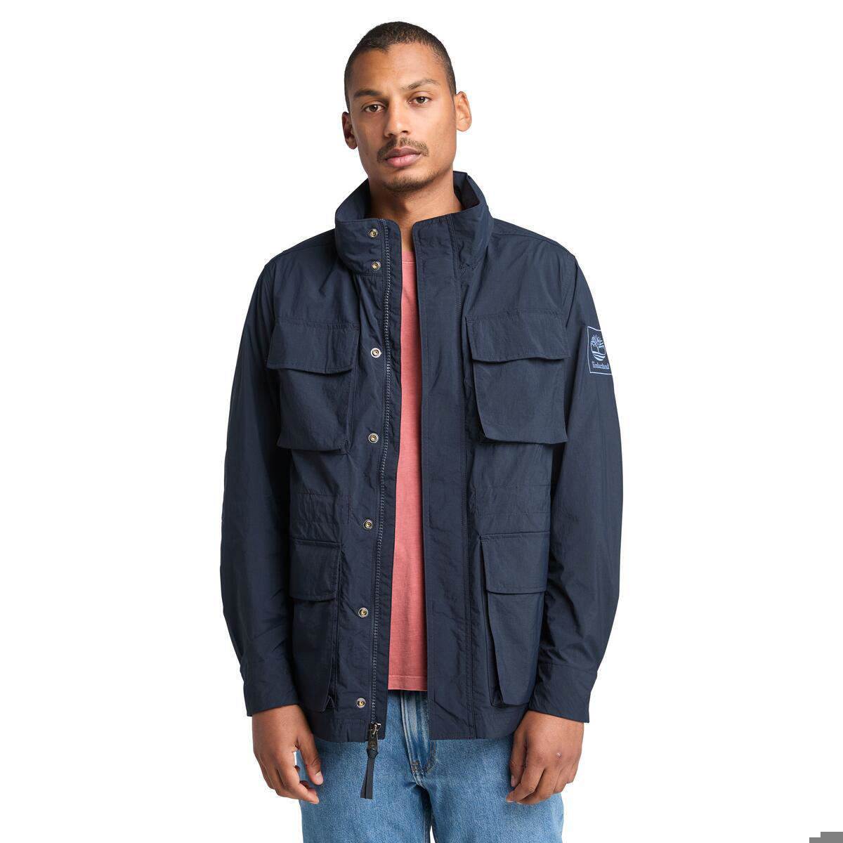 ABINGTON Durable Water Repellent Field Jacket LEAF GREEN