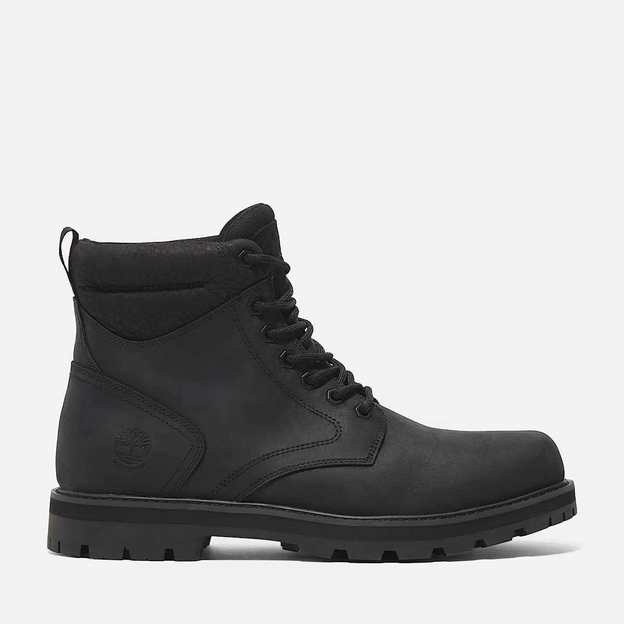 BRITTON ROAD MID LACE UP WATERPROOF BOOT DARK BROWN NUBUCK