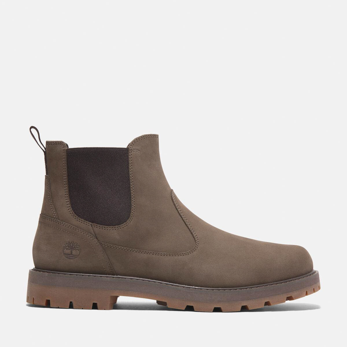 BRITTON ROAD MID CHELSEA BOOT BLACK FULL GRAIN