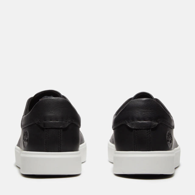EMERSON STREET LOW LACE UP SNEAKER BLACK FULL GRAIN