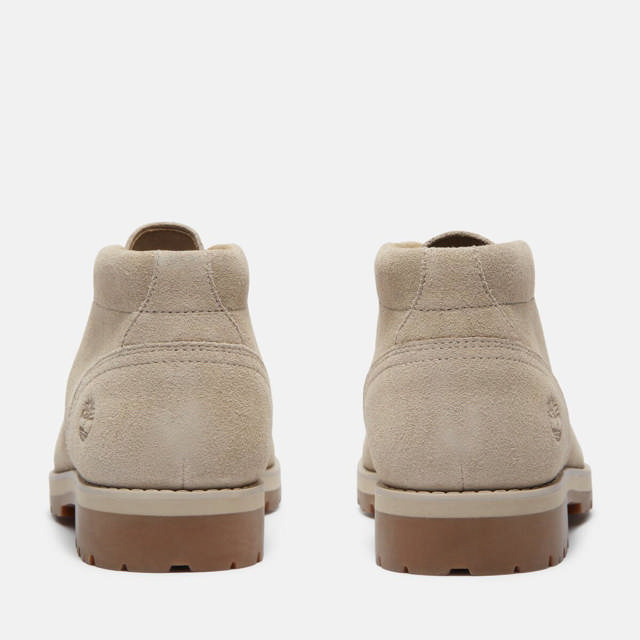 Britton Square MID LACE UP BOOT LIGHT BROWN SUEDE