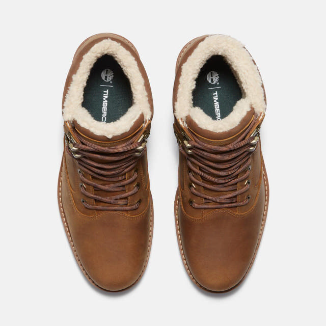 Britton Road Loðfóðraðir, Vatnsheldir Herra Leðurskór