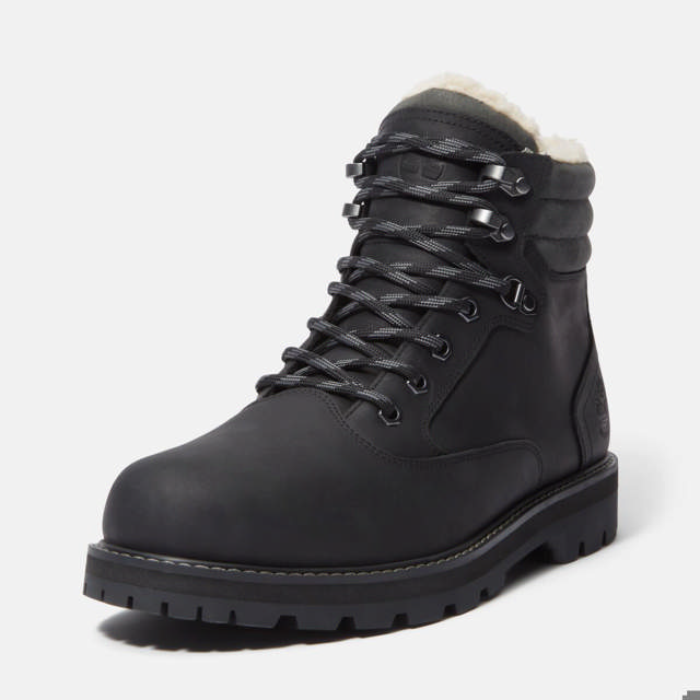 Britton Road Loðfóðraðir, Vatnsheldir Herra Leðurskór