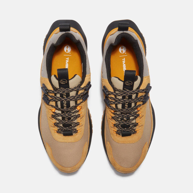 MOTION ACCESS LOW LACE UP WATERPROOF SNEAKER BLACK MESH