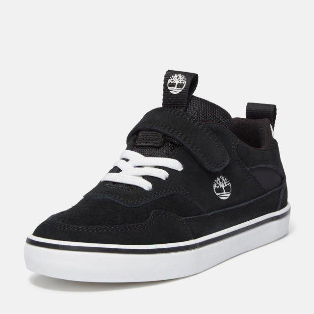 Stone Jump Leðurstrigaskór með Teygju og Frönskum Lás, St. 31-35