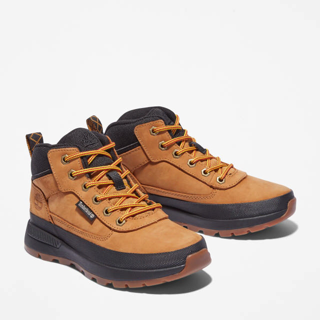 Field Trekker Mid Leðurstrigaskór, St. 36-40