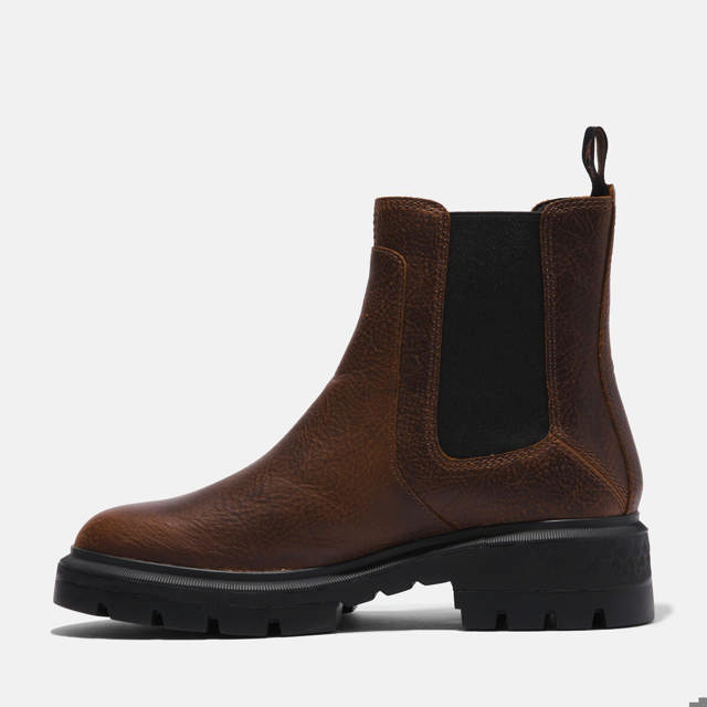Cortina Valley MID CHELSEA BOOT DARK BROWN